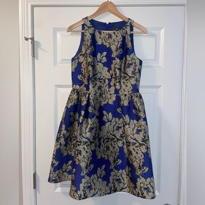 Adrianna Papell jacquard dress size 6